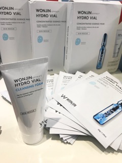 Set 10 mặt nạ wonjin hydro TẶNG SỮA RỬA MẶT