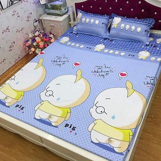 Set ga gối 3 con heo dễ thương