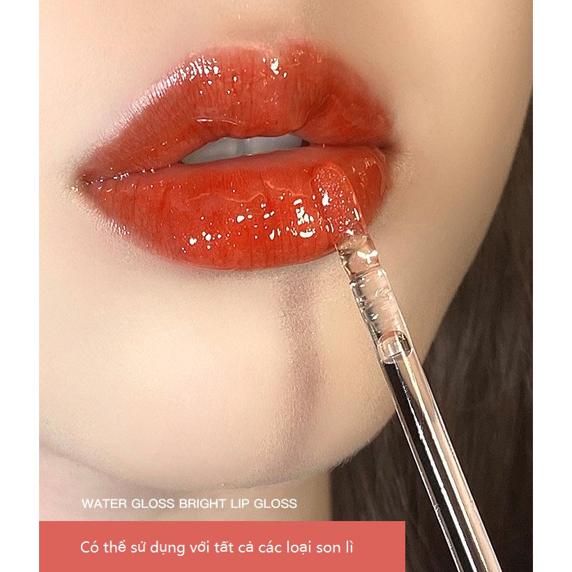 MAXFINE Water Glitter Doodle Lip Gloss trong suốt Son bóng | BigBuy360 - bigbuy360.vn
