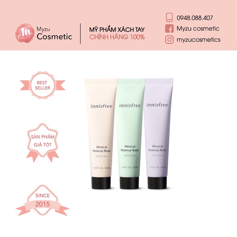 Kem lót Innisfree Mineral Makeup Base