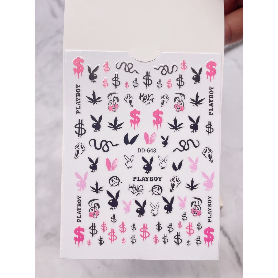 Nail Sticker Dán Móng Tay 3D Đẹp