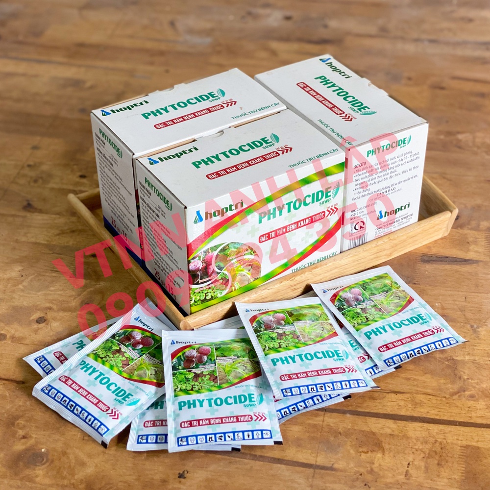 Thuốc đặc trị nấm bệnh kháng thuốc Phytocide 50WP 15g- HỢP TRÍ