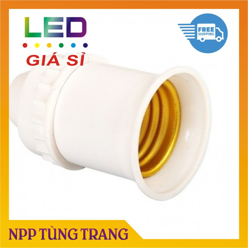 Đui đèn E27 loại tốt dạng xoáy dùng cho bóng đèn | BigBuy360 - bigbuy360.vn