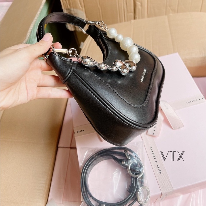 Túi xách Nữ Cầm Tay Day Ngọc Tim Full Box Siêu Xinh
