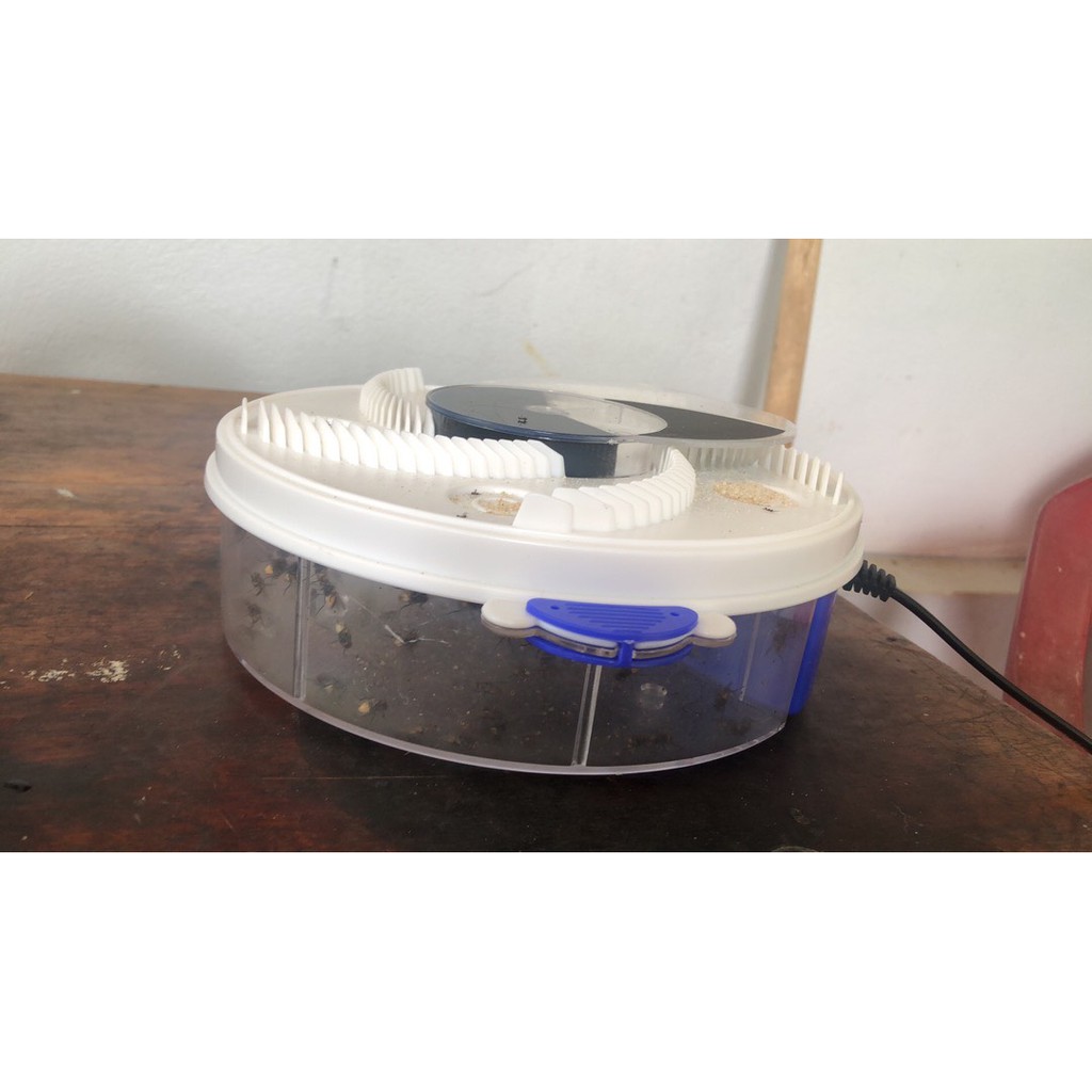 Máy Bắt Ruồi Tự Động Thông Minh ❤️FREESHIP❤️ Máy Bắt Ruồi Chạy Điện Không Dùng Hóa Chất