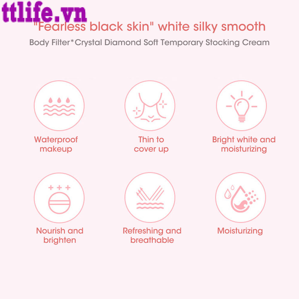 【TTL.VN】Whitening Body Lotion Rapid Skin Bleaching Cream Moisturizing Waterproof Concealer Cream