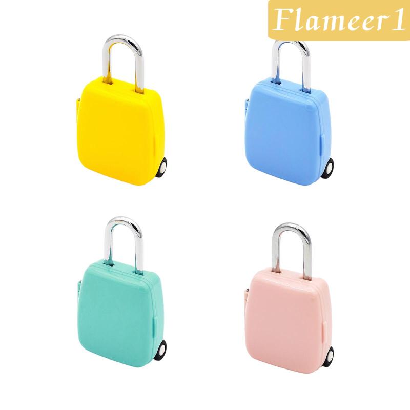 [Flameameer1] Ổ Khóa 3 Số Mini Dùng Cho Hộp Dụng Cụ Trưng Bày / Tủ Đồ Phòng Gym / Trường Học