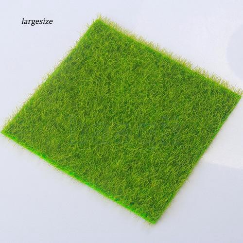 Thảm cỏ nhân tạo đẹp mắt kích thước 15cm x 15cm x 0.7cm dùng trang trí nhà cửa