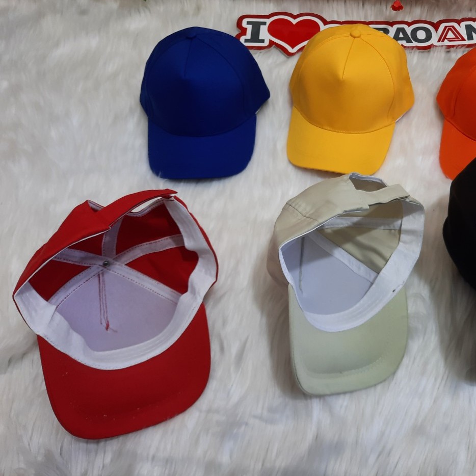 Nón Kết Trẻ Em Màu Đỏ Làm Đồng Phục Trường Học Du Lịch