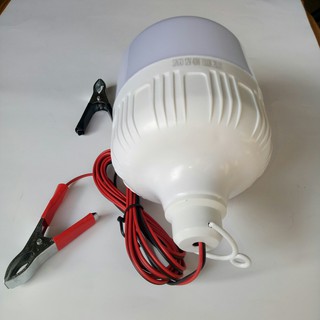 Đèn LED Kẹp Bình 12v 40w (Bóng Đèn Dùng Bình Ắc Quy)