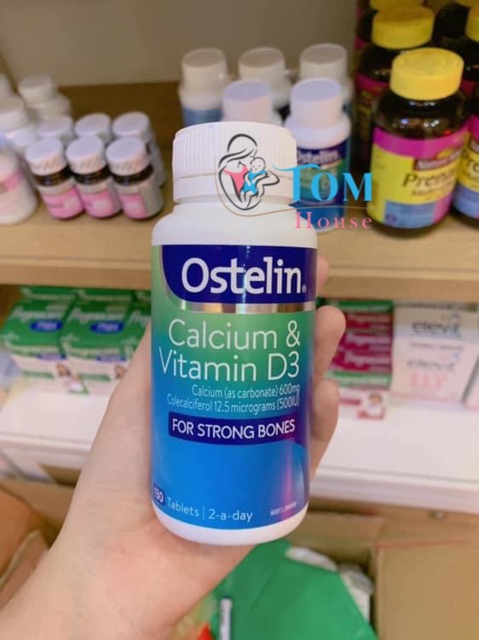 Canxi Ostelin _ Calcium & Vitamin D Của Úc