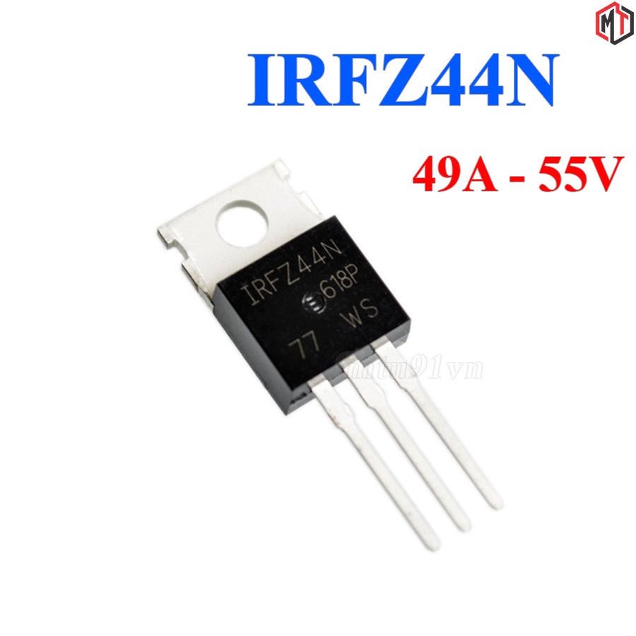 LINH KIỆN Bán Dẫn - MOSFET - IRFZ44NPBF IRFZ44N 49A/55V