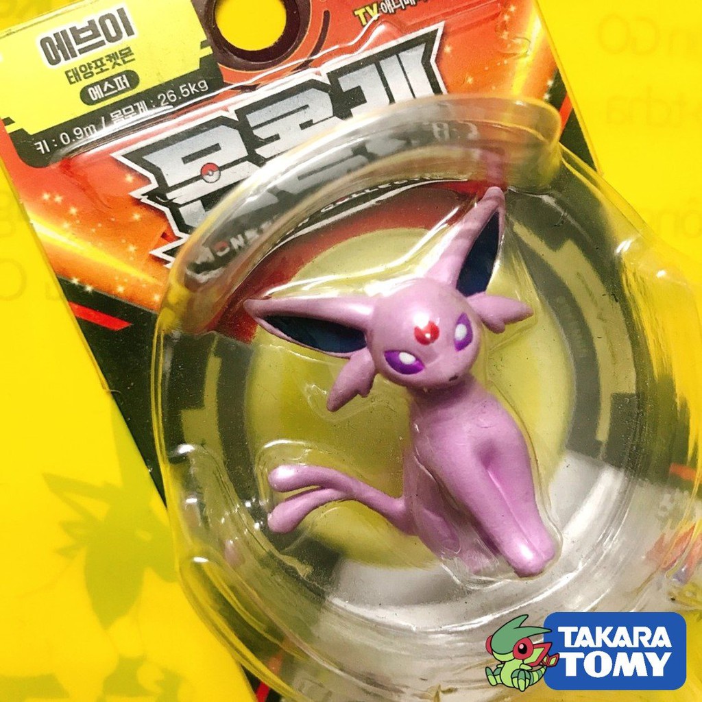 Mô Hình Pokemon Espeon của Takara TOMY Standard Size - Pokemon Figure Moncolle tiến hóa từ Eevee