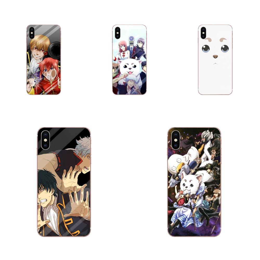 Ốp Lưng Mềm In Hình Anime Gintama Cho Apple Iphone 11 Pro X Xs Max Xr 4 4s 5 5c 5s Se Se2 6 6s 7 8 Plus