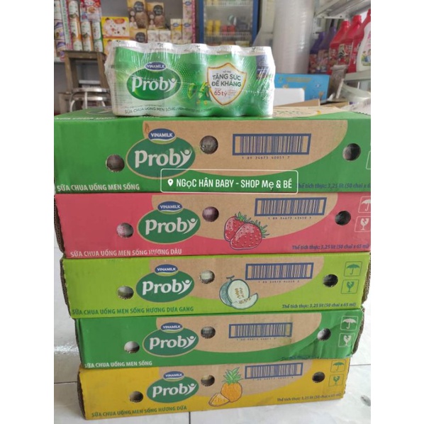 Sữa chua uống men sống Probi 65ml x 10 lốc