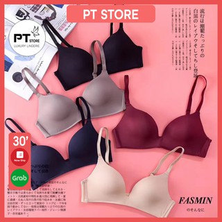Áo lót đúc su trơn đệm mỏng xuất nhật,mã fla07