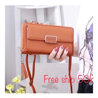 Ví Nữ Cầm Tay FOREVER YOUNG Kèm Dây Đeo Nhiều Mầu hàng Quảng Châu Cao Cấp {VN 05}