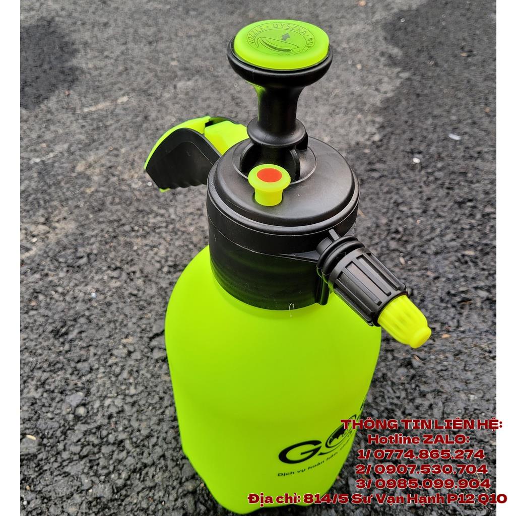Bình Xịt Tưới Cây 2 L Lít MST GOSE GM2 chất liệu HDPE - Chuyên Phun Sương Thuốc Trừ Sâu, Khử Trùng, Tưới Vườn, Chuẩn EU