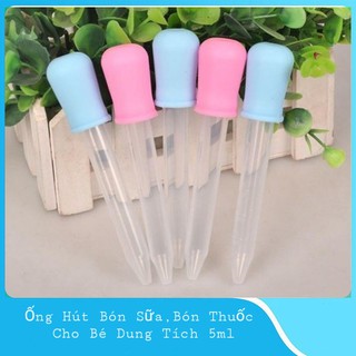 Ống hút bón sữa có vạch chia tiện dụng cho bé không chịu ty bình dung tích 5ml
