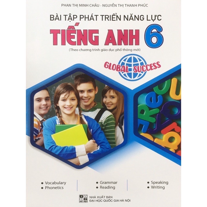 Sách - Bài Tập Phát Triển Năng Lực Tiếng Anh 6 Global Success (Theo Chương Trình Giáo Dục Phổ Thông Mới)