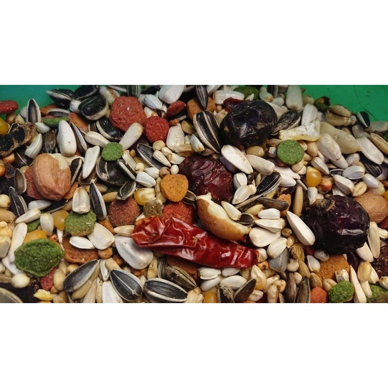 Hạt Prestiges dành cho Vẹt Xám gói nguyên seal 2,5kg và chia lẻ