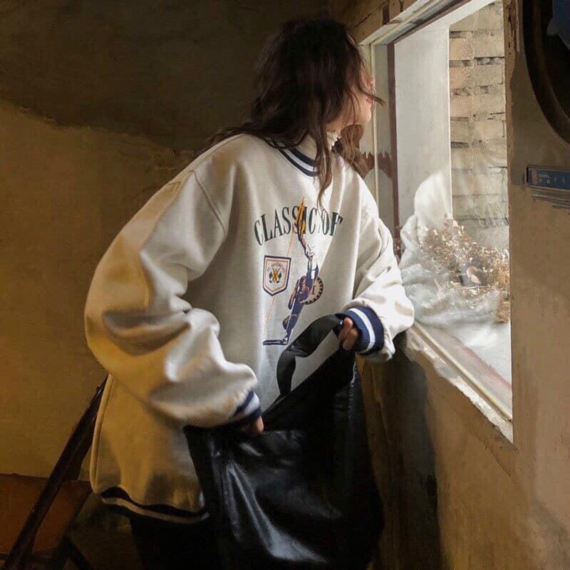 Áo Nữ, Áo Nỉ CATSSIC Chất Nỉ Fom Rộng Siêu Xinh | BigBuy360 - bigbuy360.vn