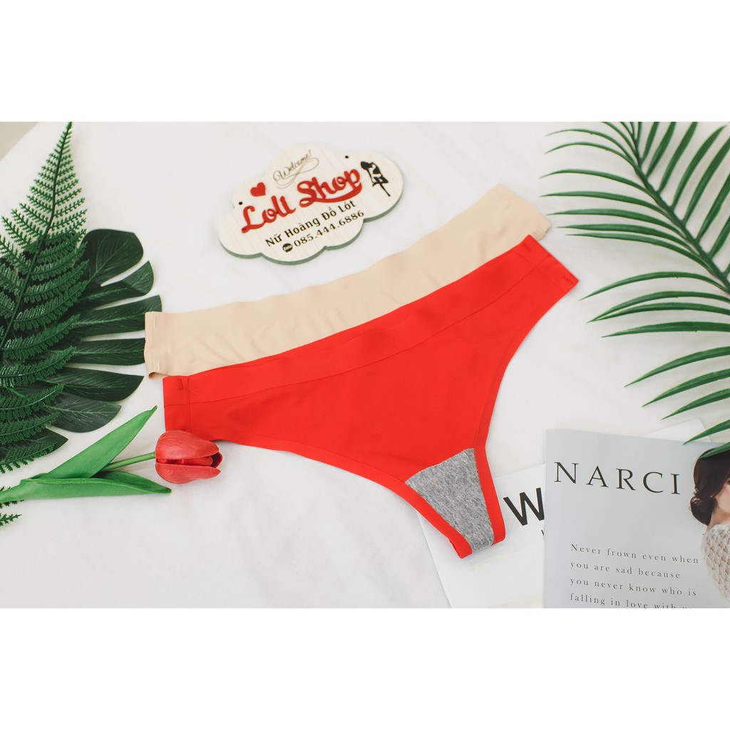 [Mã WA1606 giảm 15% đơn 99k] <TẶNG LỌT KHE REN >Combo 3 quần lọt khe đúc su cao cấp - quần lót lọt khe đúc su | BigBuy360 - bigbuy360.vn