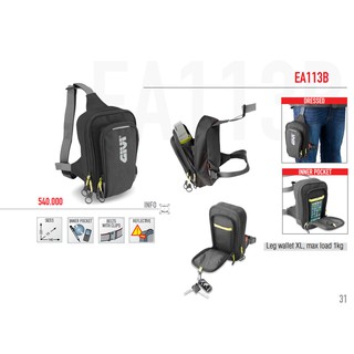 GIVI | Túi đeo chân EA113B GIVI - H2LED