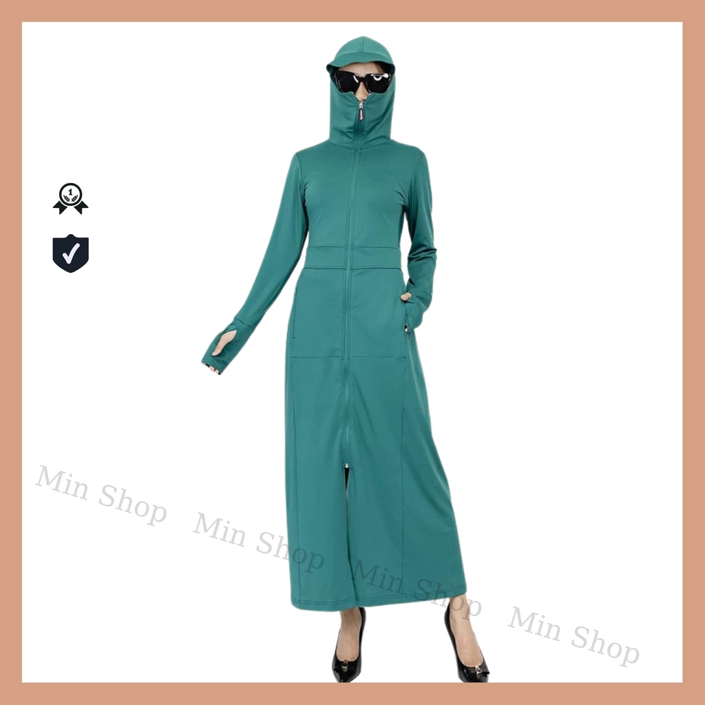 Áo Choàng Chống Nắng Nữ 2 Lớp Cao Cấp | BigBuy360 - bigbuy360.vn