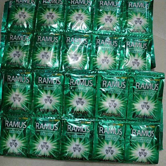 DẦU GỘI ĐẦU NAM RAMUS MEN DÂY 12 GÓI