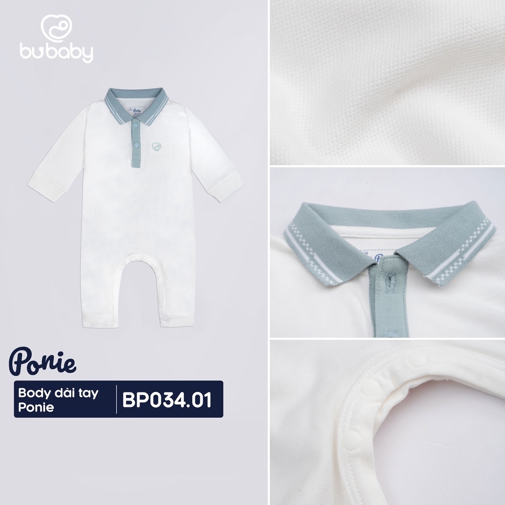 BUBABY Body dài tay Ponie