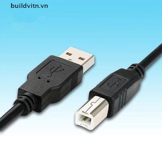 (vitnhot) USB Printer Cable USB 2.0 Type A Male to Type B Male Printer Scanner Cable .