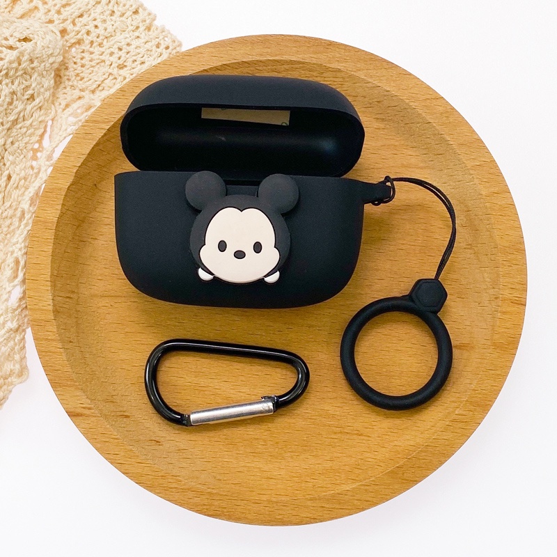 Vỏ Bảo Vệ Hộp Sạc Tai Nghe Không Dây Bằng Silicon Họa Tiết Hoạt Hình Cho JBL T230NC/T130NC TWS