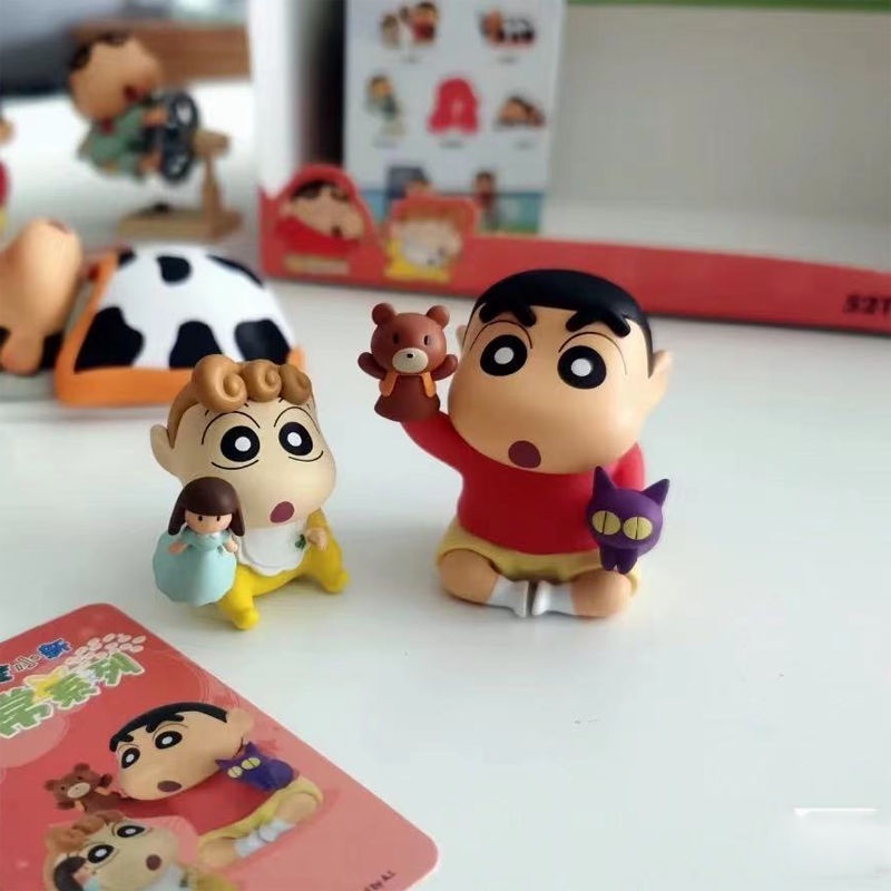 Đồ trang trí Búp Bê Cậu Bé Bút Chì Shin Dùng Trang Trí