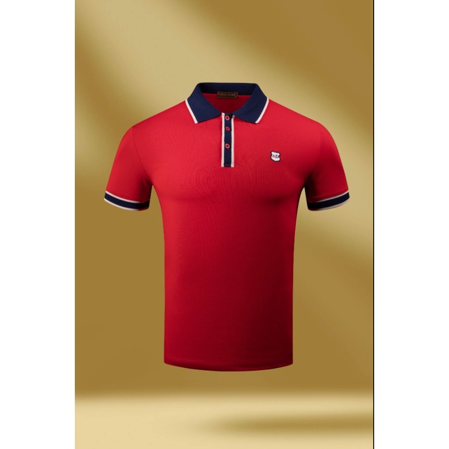 ÁO POLO NAM ADAM STORE ĐỎ VIỀN XANH AP108