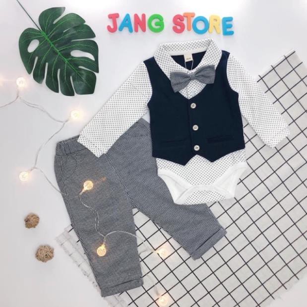 Set Vest bé trai   - manhlinhab