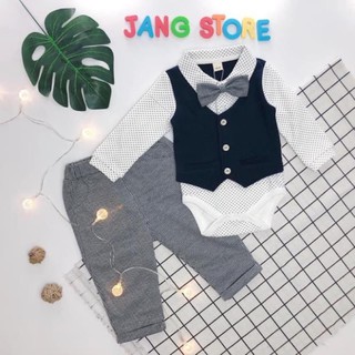 Set Vest bé trai - manhlinhab