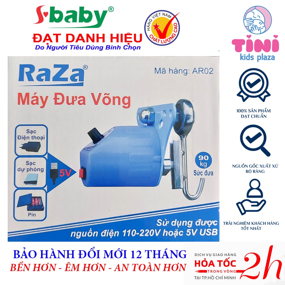 Máy đưa võng tự động ZARA bảo hành đổi mới 12 tháng