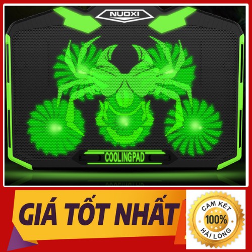 Đế Tản Nhiệt Laptop 5 Quạt Cao Cấp Cực Mạnh - Cực Ngầu Dành Cho Gaming