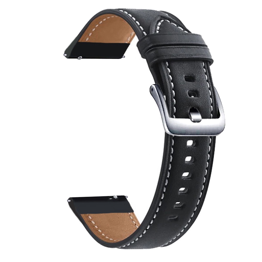 Dây Đeo Da 22mm Thay Thế Cho Đồng Hồ Thông Minh Mibro X1 / A1 Xiaomi Mi Watch S1 Active