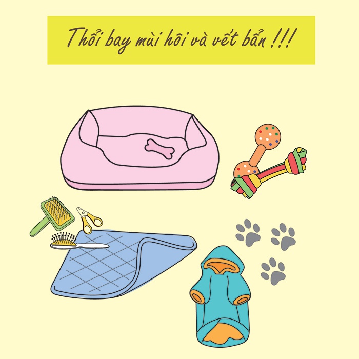 Xịt khử mùi diệt khuẩn cho thú cưng Natural Clean chai 500ml