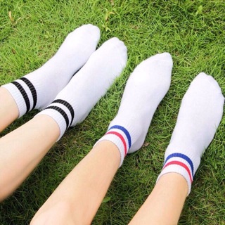 Combo 10 đôi tất sọc cổ cao hàn quốc