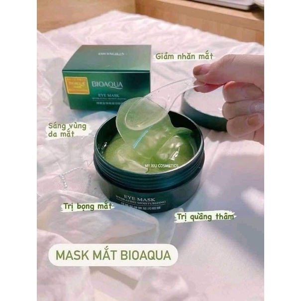 Mặt nạ mắt Bioaqua 60 miếng (có sẵn) | BigBuy360 - bigbuy360.vn