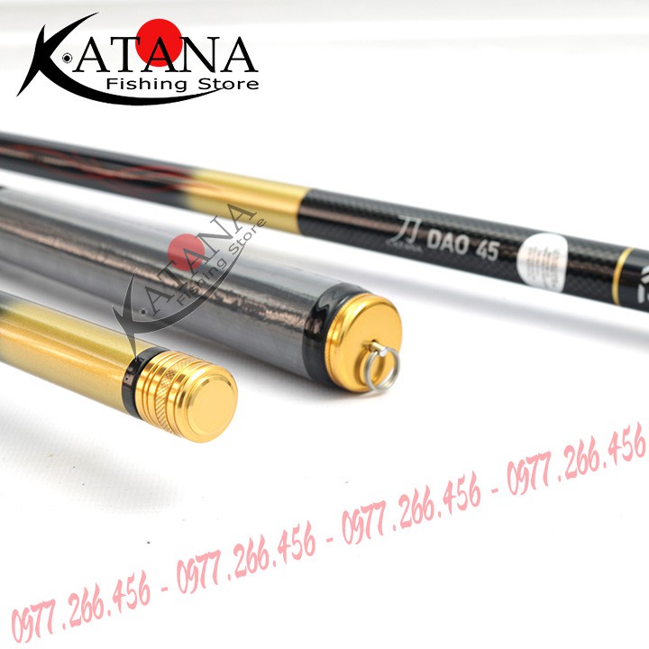 Cần tay Daiwa Catana Đao - 5H Siêu Nhẹ Siêu Khỏe 3m9/4m5/5m4/6m3