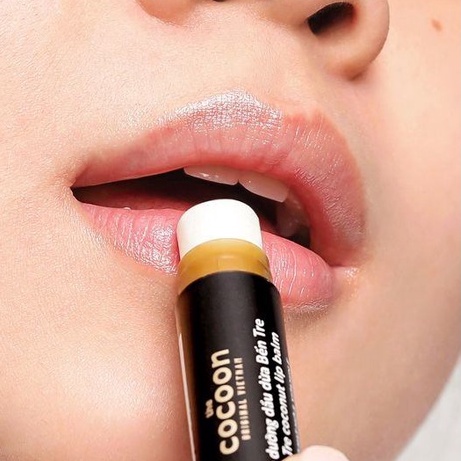 Son Dưỡng Môi Chiết Xuất Dầu Dừa Bến Tre The Cocoon Ben Tre Coconut Lip Balm 5g