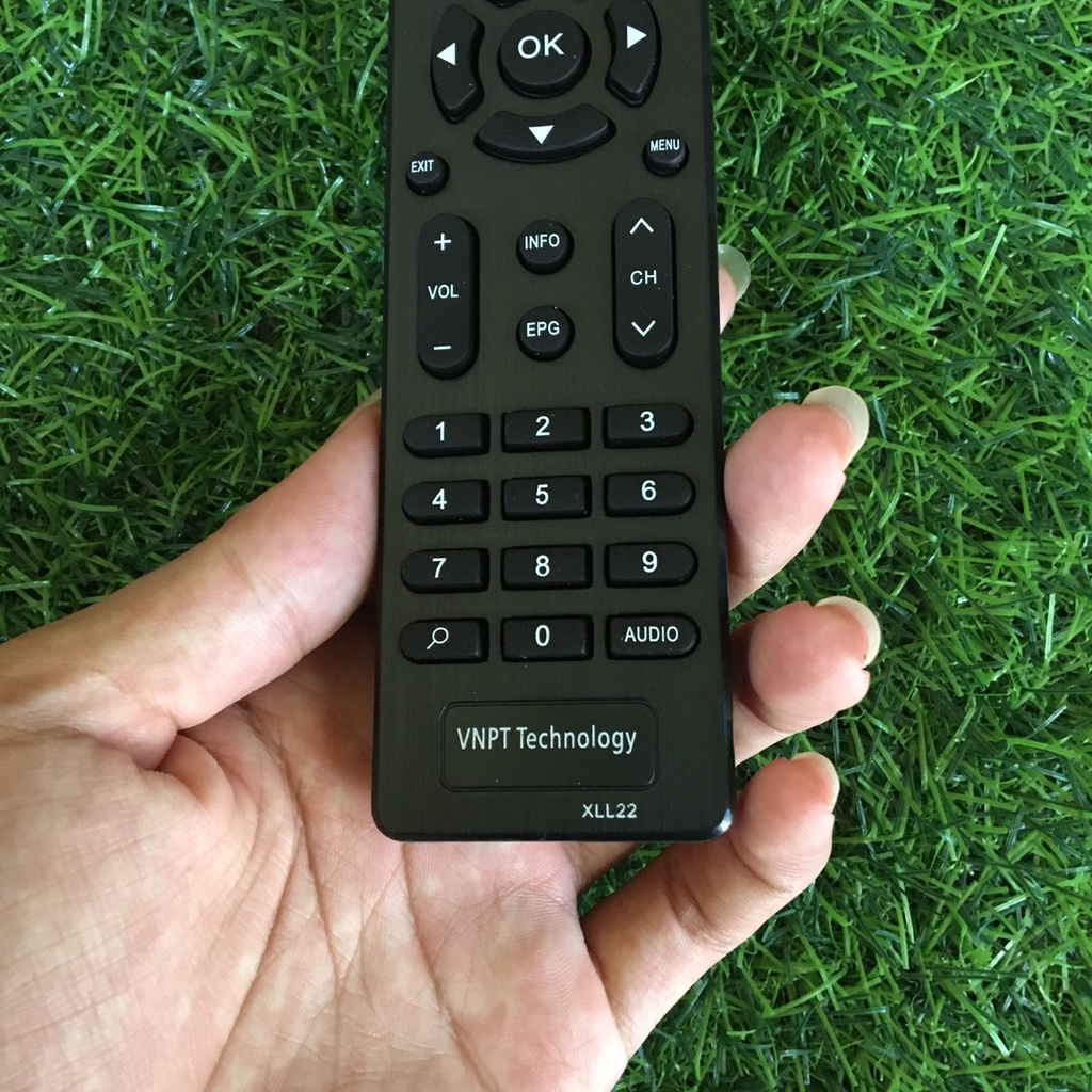 Điều khiển VNPT Technology XLL22 - Điều khiển có nút nguồn màu đỏ - Tặng kèm pin và bảo hành 3 tháng