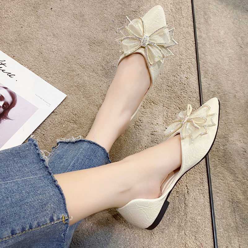 (S119) Giầy búp bê tag nơ đá hot trend (mã 219) | BigBuy360 - bigbuy360.vn