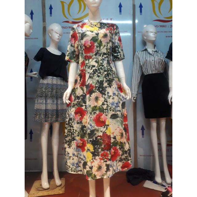 [Mã WASTMAY giảm 15% tối đa 30K đơn 150K] Đầm voan 2hand