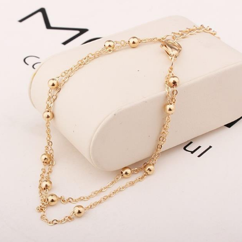 Lắc Chân 2 Lớp Phong Cách Âu Mỹ | BigBuy360 - bigbuy360.vn