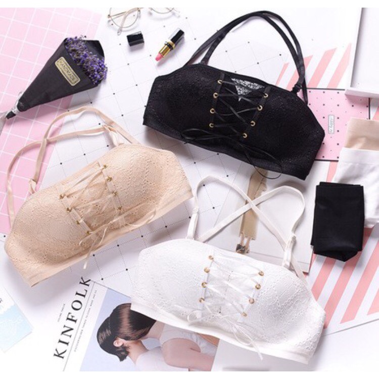 ÁO LÓT CHỐNG TỤT QUẢ NGANG DÂY RÚT MẶC NHIỀU KIỂU MÃ 3058